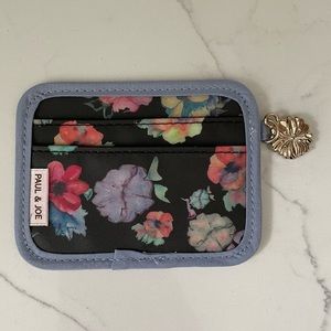 Authentic Paul & Joe Floral Card Case